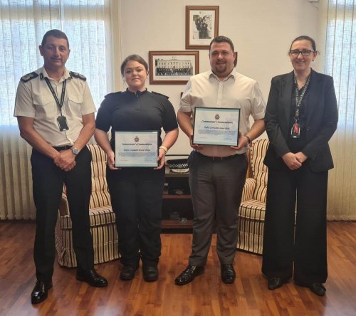 Commendations for RGP Officers